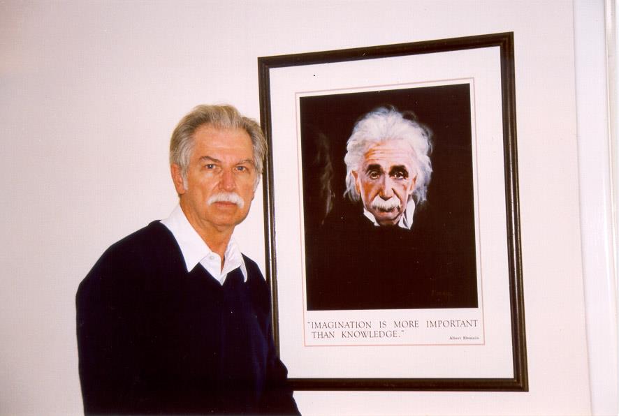 Gene and Einstein were buddies.