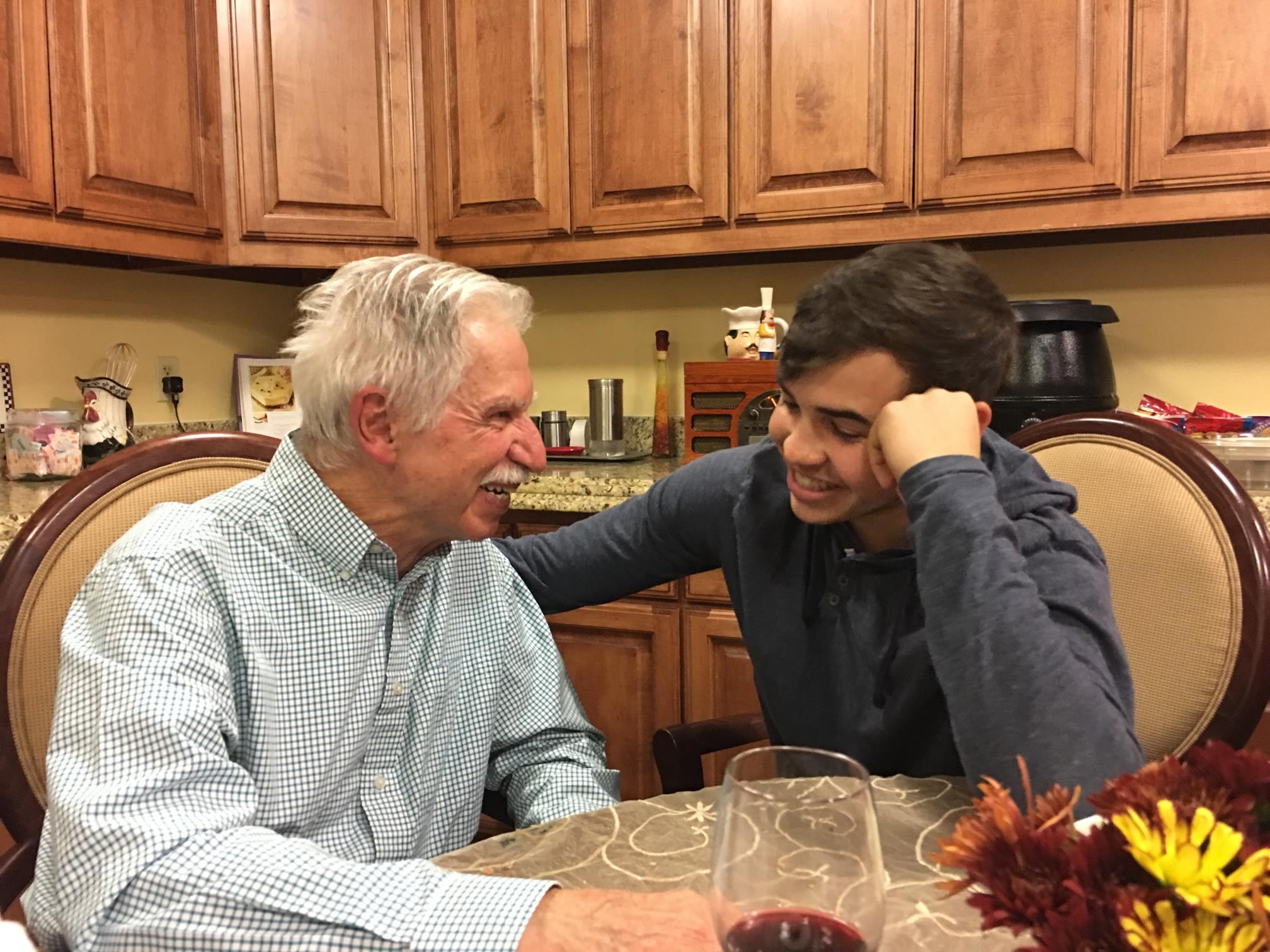Grandson Micah Webb, at Silverado Sugarland, Thanksgiving 2016