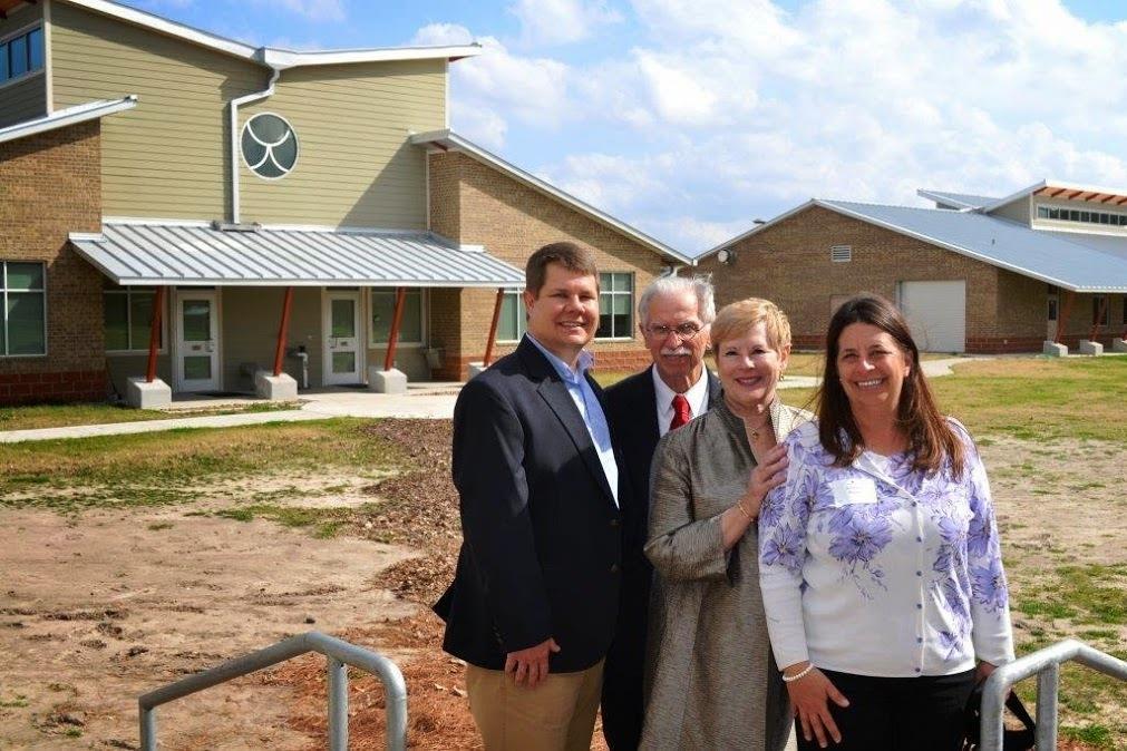 Kevin Rudolph and Kristen Wright, Monarch dedication, 2014.