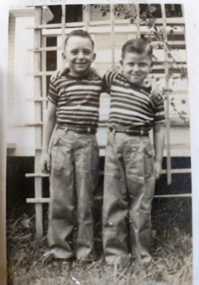 Brothers Frankie (L) and Gene (R)