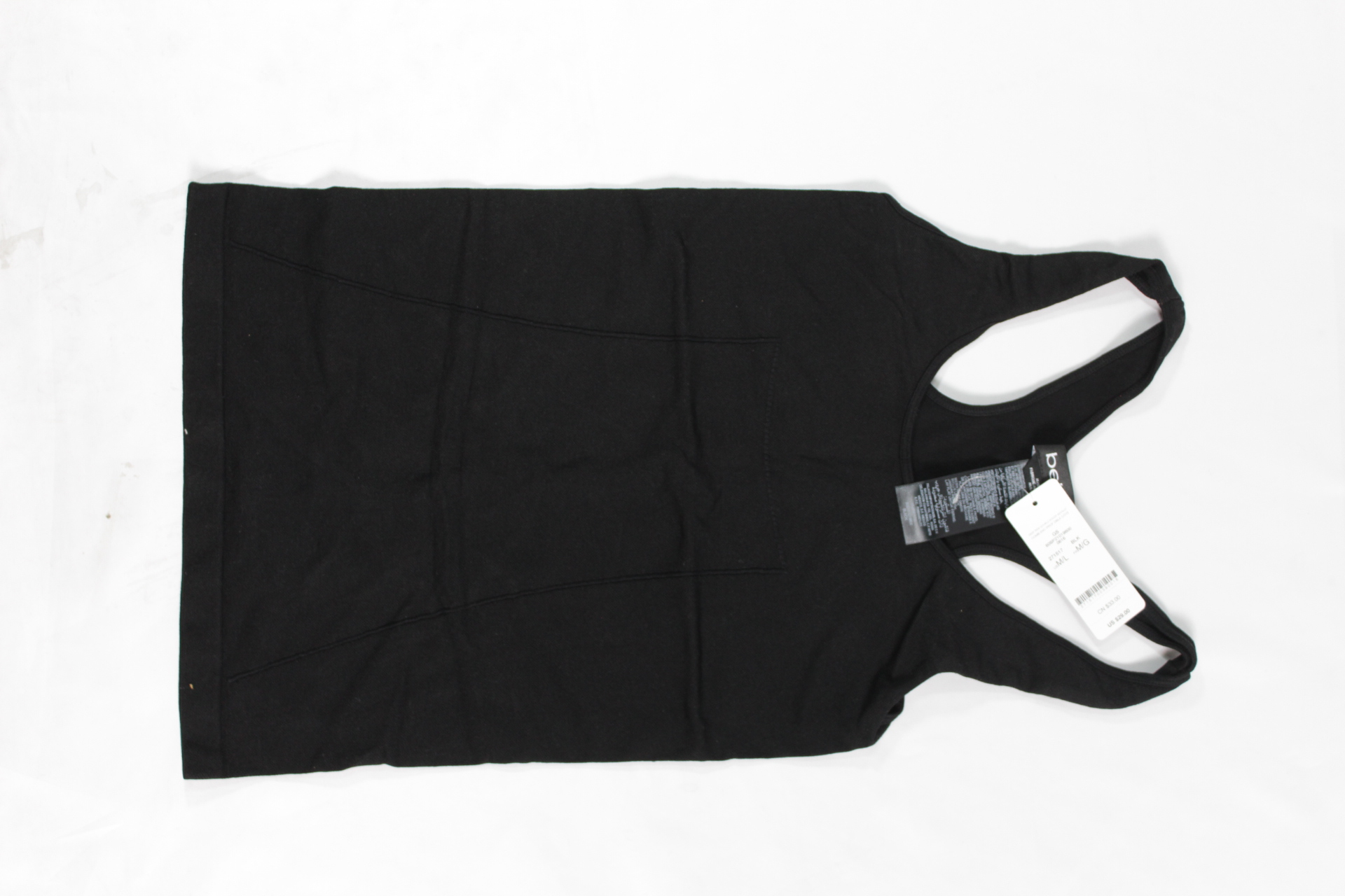 New Bebe Womens Racerback Essential Layering Activewear Cami Tank Top Black 29 Ebay