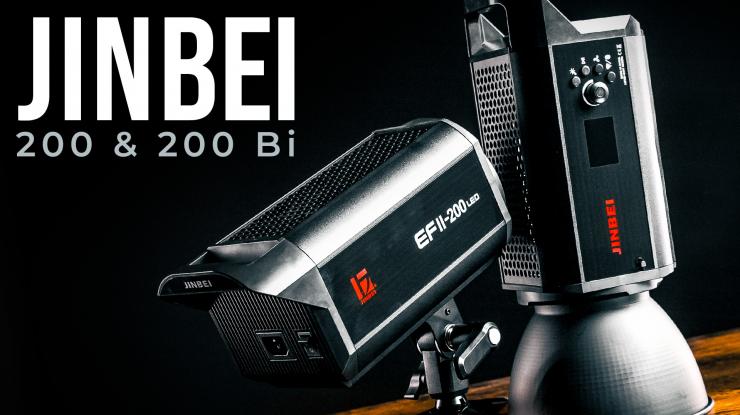 Jinbei EF-200 LED 定常光ライト　200W Jinbei EFII-200 & EF-200 Bi-Color Review | Worthy EFII-60