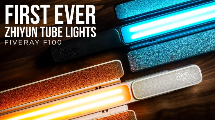 These New Zhiyun Lights are AWESOME! (FiveRay F100 & M40 Review