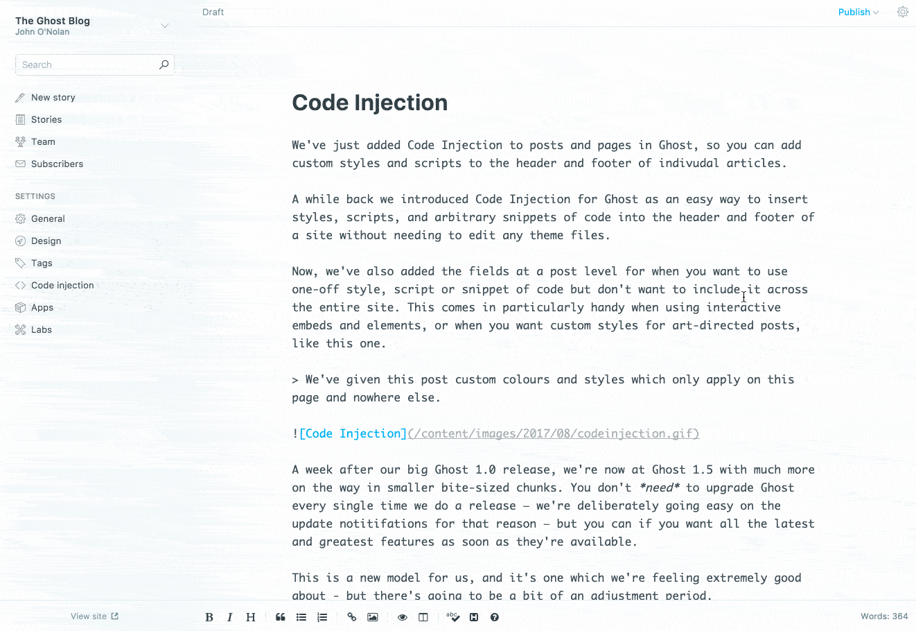 ghost-code-injection