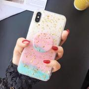Sparkling iPhone Case with Grip and Stand