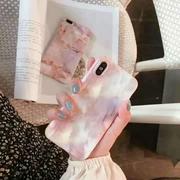 Vintage Pink Marble Effect iPhone Case