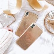 Golden Glitter iPhone Case