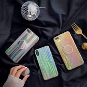 Laser Beam Stylish Chic iPhone Case With Phone Holder