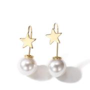 Chic Star Pearl Earrings