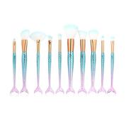 10Pcs Mermaid Make-up Brush Set