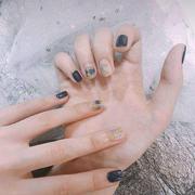 Winter Lake Magic Press On Nail Manicure