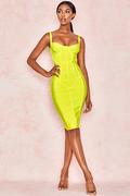 Sexy Slim Halter Bandage Sling Dress