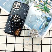 Glitter Stars Starry Night iPhone Case with Phone Holder