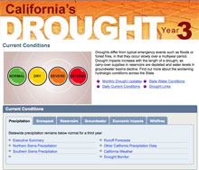 California Drought Website