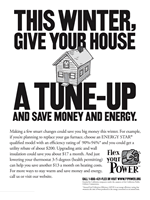 This Winter Give Your House a Tune-up, and Save Money and Energy.