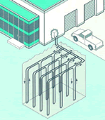 Geothermal heat pump