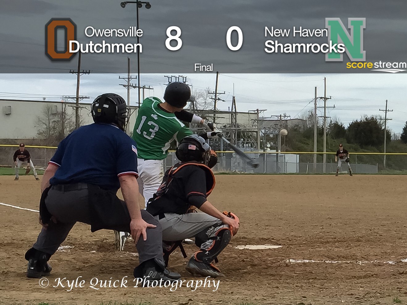 The Owensville Dutchmen defeat the New Haven Shamrocks 8 to 0 ScoreStream