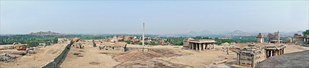 The panorama Hampi Picture Courtesy: Jean-Pierre Dalbéra