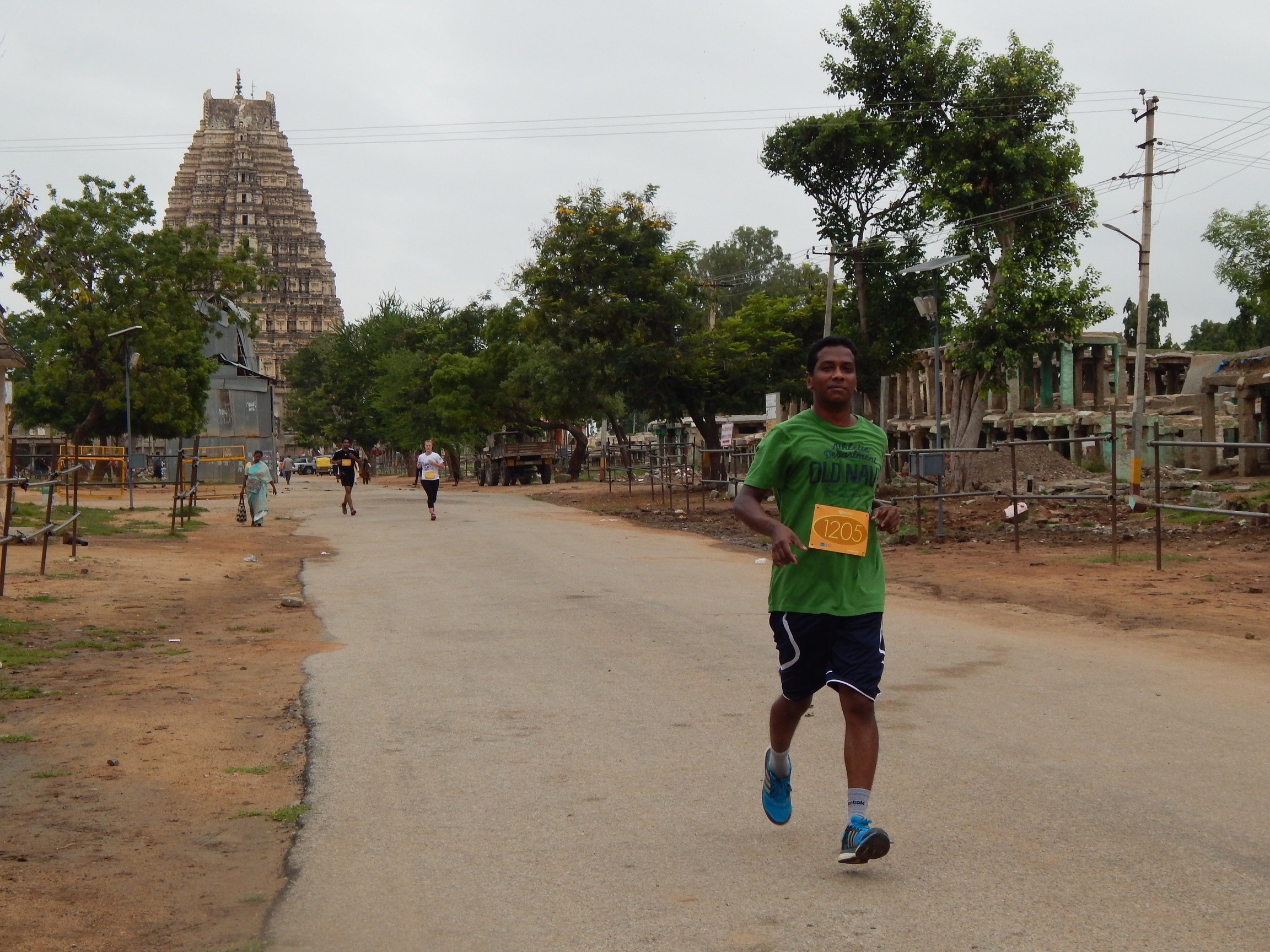 Runners Hampi