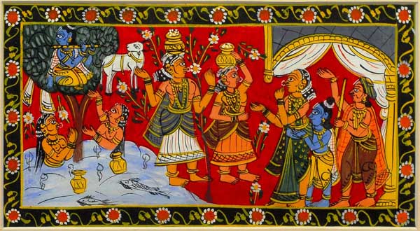 The Cheriyal Paintings from Warangal