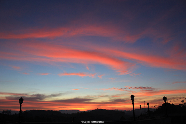 The Blushing Ooty Sky