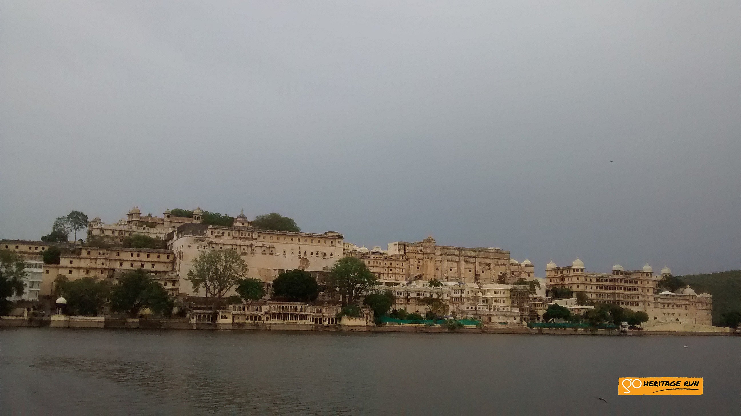 The Udaipur palace complex The Udaipur palace complex