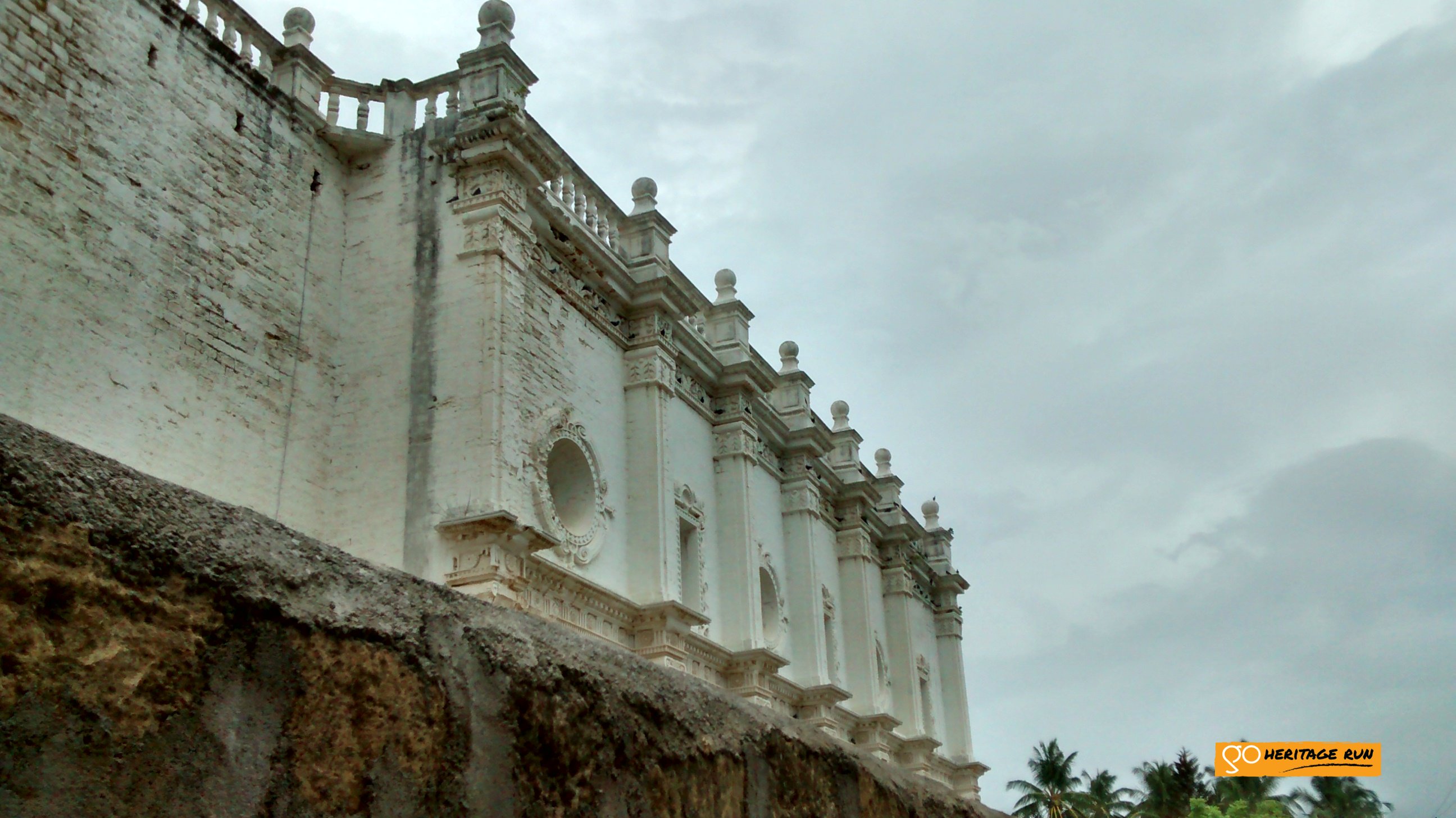 Side view of St Pauls Church