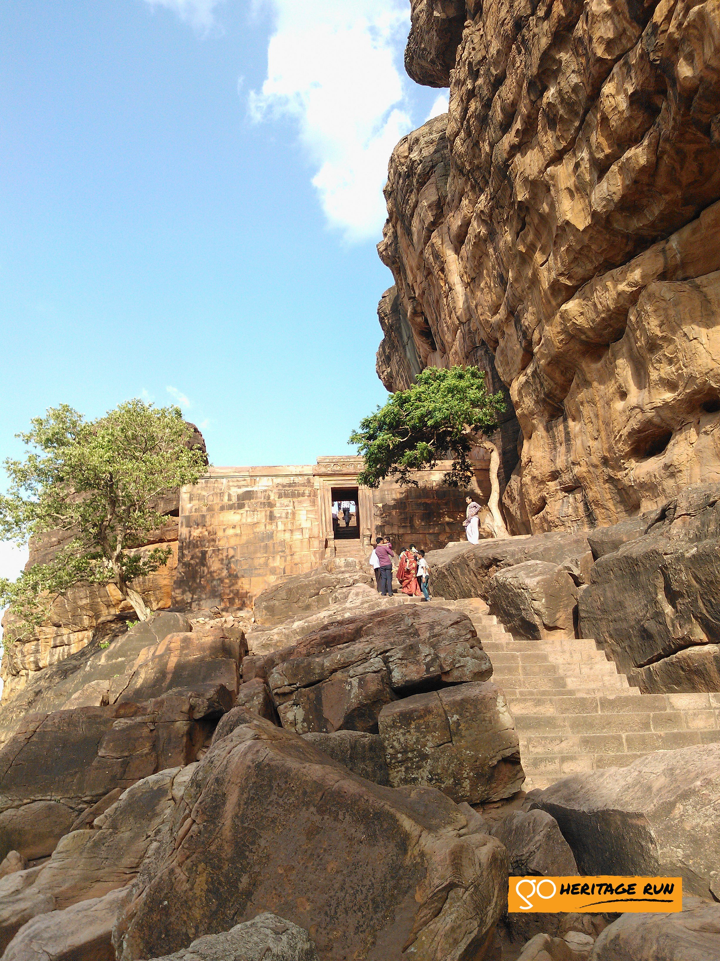 Badami Stony Path Temple
