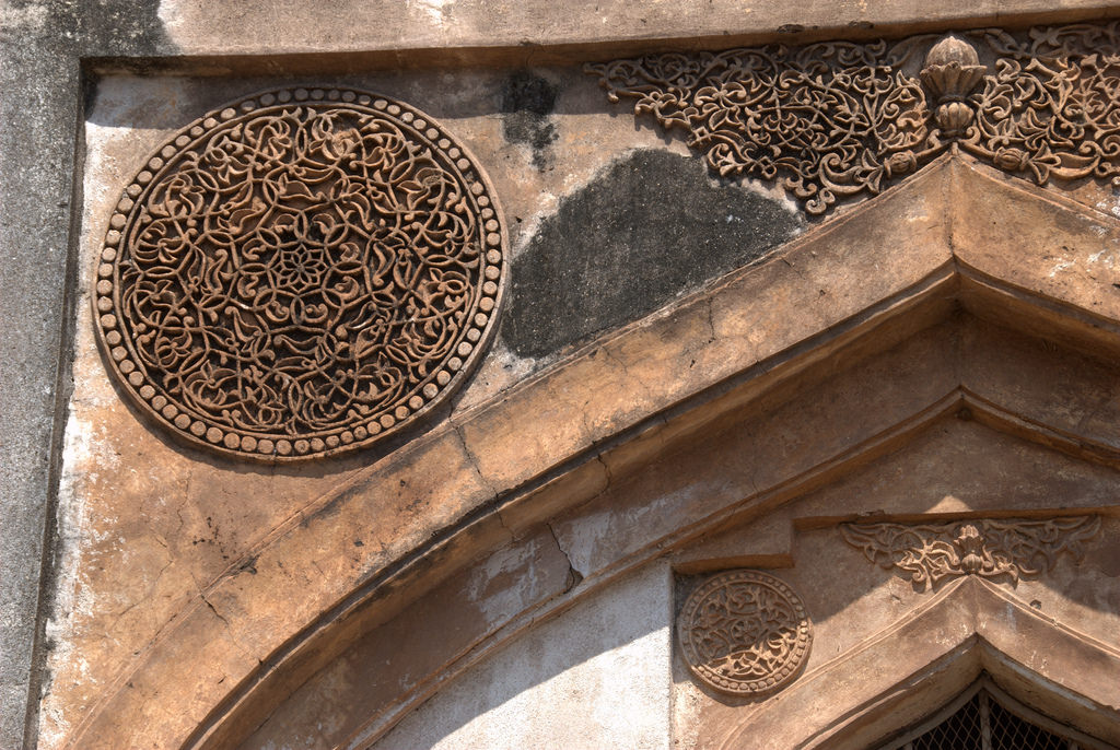 Elaborate stucco embossing