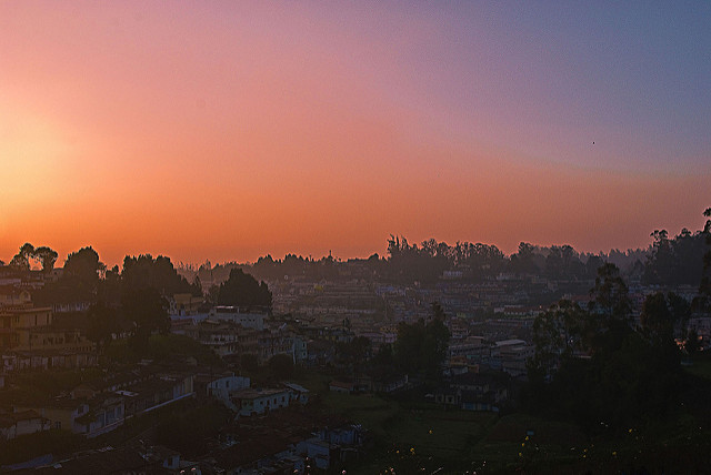 Nilgiris, a view from Rose Garden Picture Courtesy: Sarith C