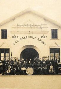 A file picture of The old Assembly Rooms which came to be used as a movie hall; (right) It has recently been renovated with enhanced screening facilities.– Photos: The Hindu