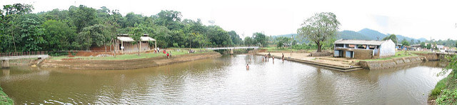 Panoramic shot of Triveni Sangam at Coorg Source: Sabarish Raghupathy/Flickr