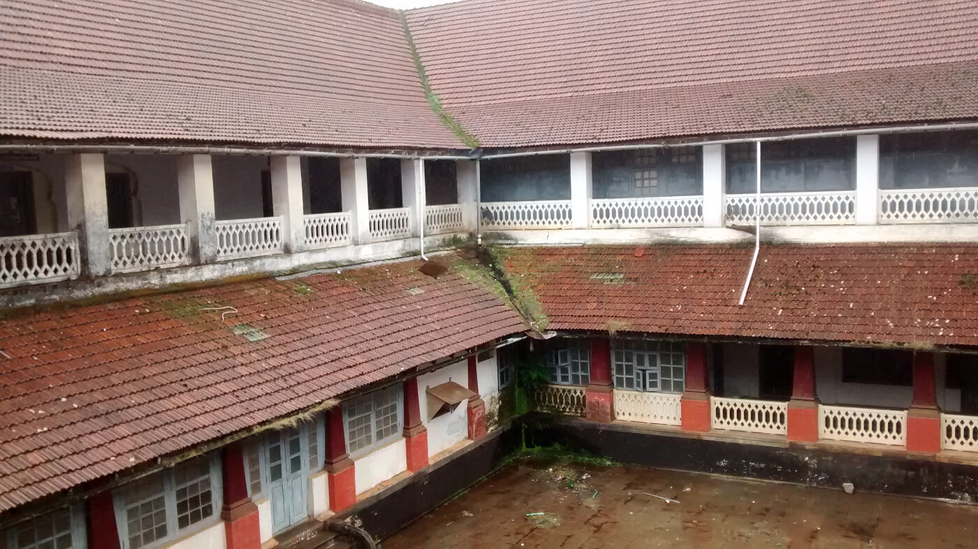 Inside the Madikeri fort complex