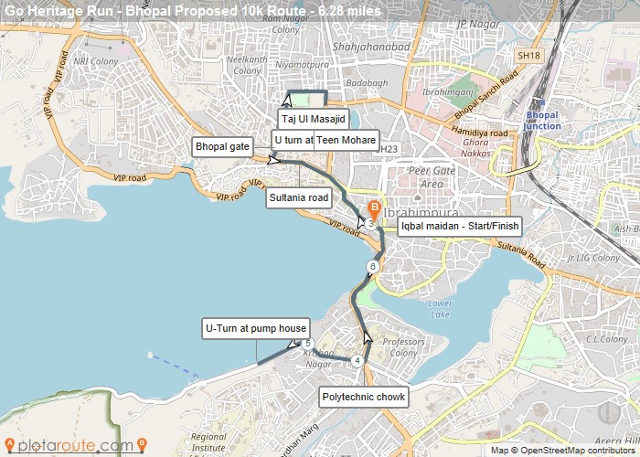 Go Heritage Run- Bhopal- 10km