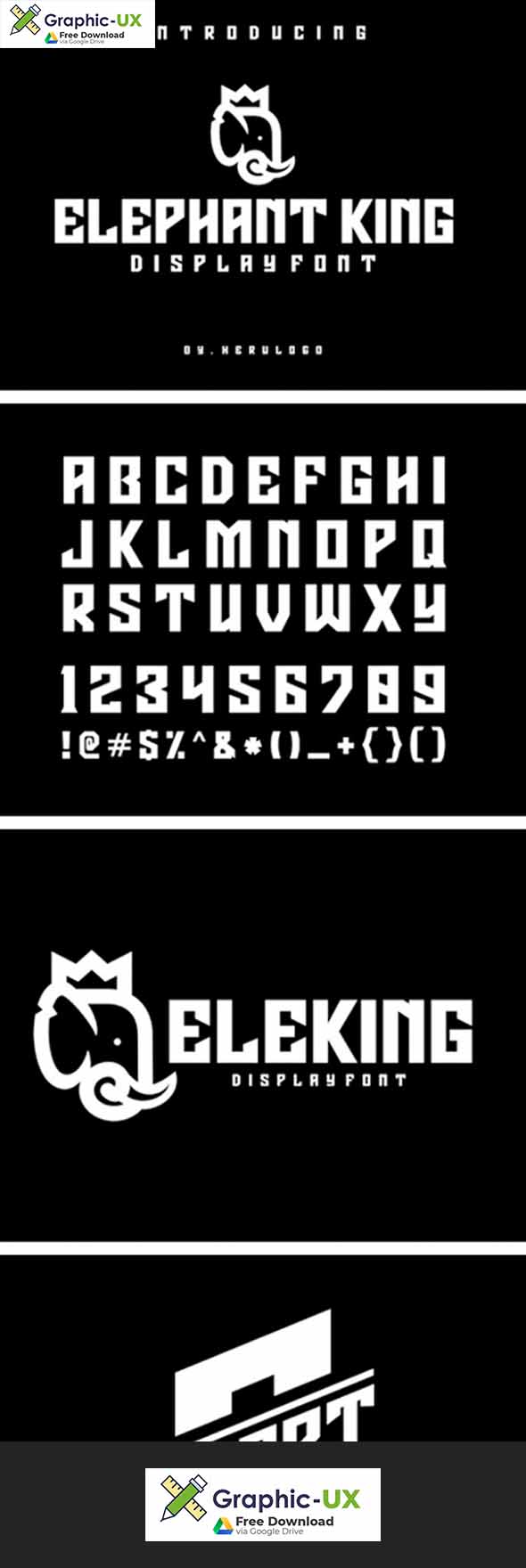 Elephant King Font