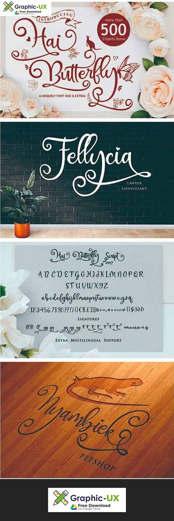 Hai Butterfly Font