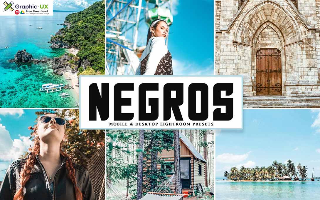 Negros Mobile & Desktop Lightroom Presets