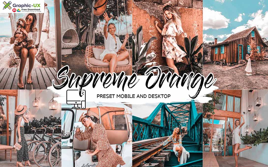 SUPREME ORANGE LIGHTROOM PRESETS