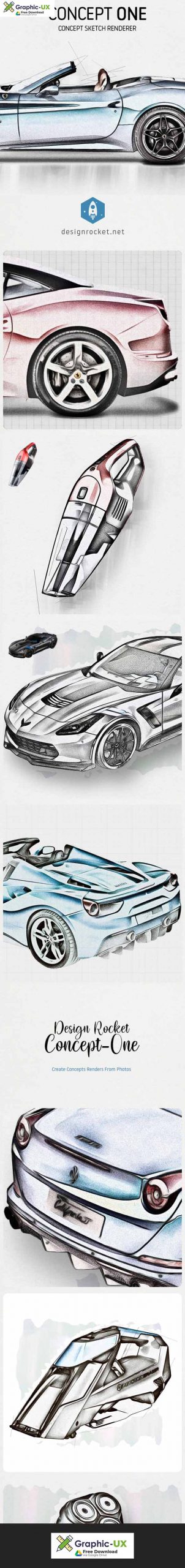 Concept One - Concept Sketch Renderer Action
