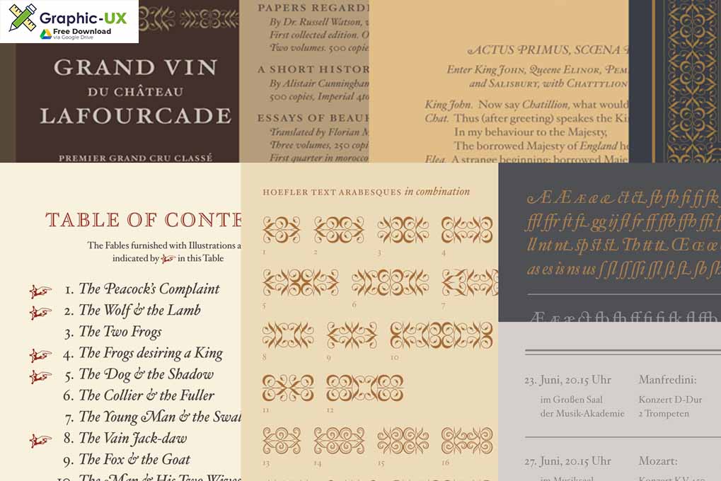 Hoefler Font Free
