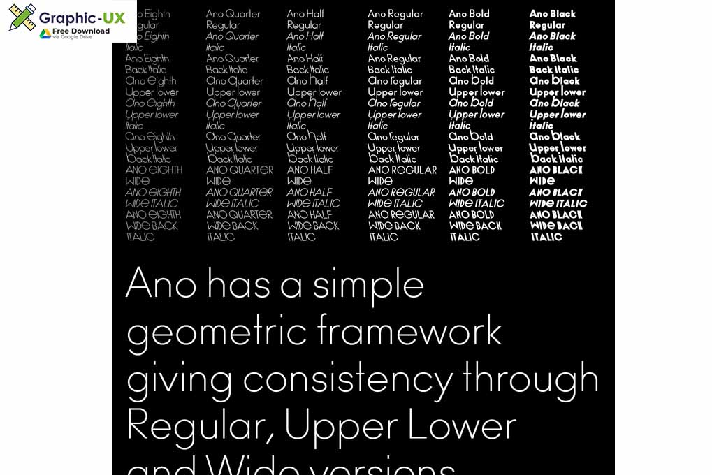 Ano Font Free
