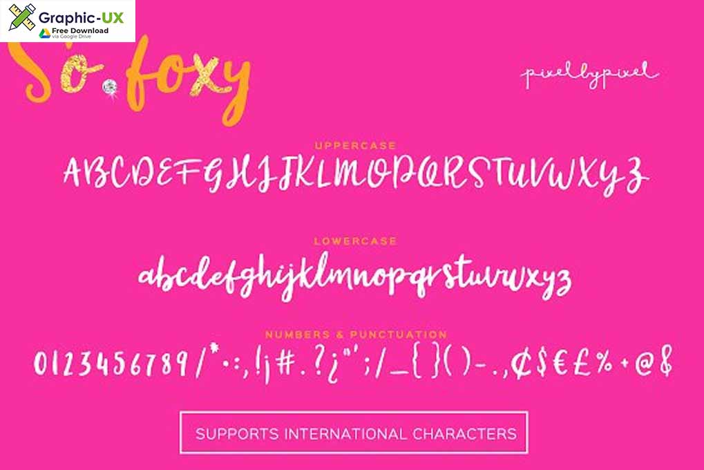 Foxy Font