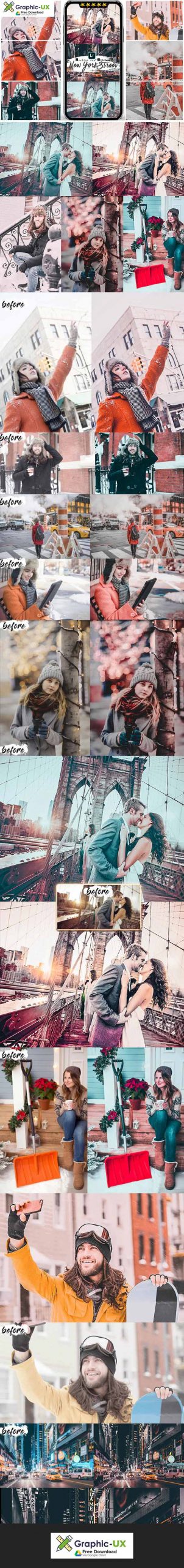 New York Presets For Mobile and Desktop Lightroom