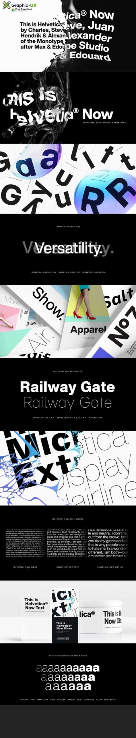 Helvetica Now Font