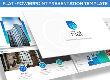 FLAT - POWERPOINT TEMPLATE