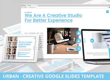 Urban - Creative Agency Google Slides Template