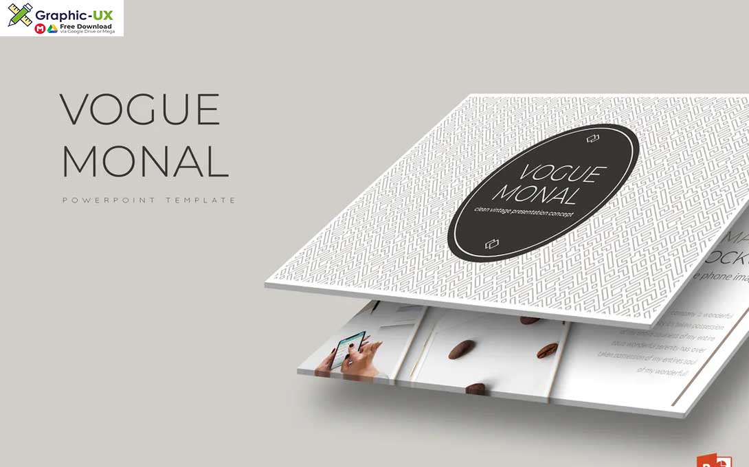 Vogue Monal - Powerpoint Template