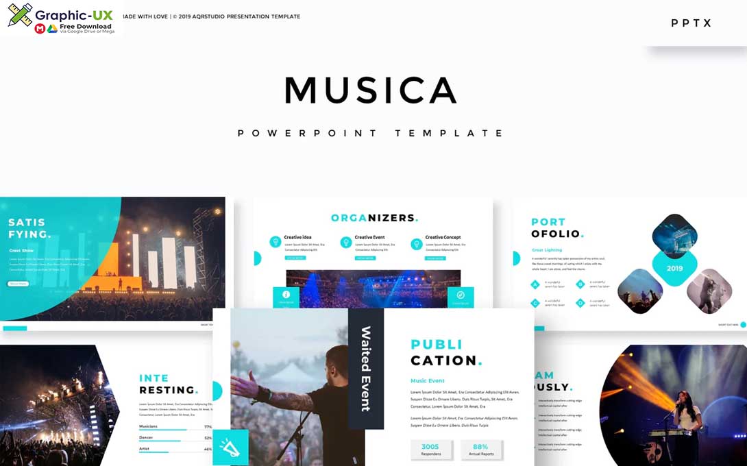Musica - Powerpoint Template