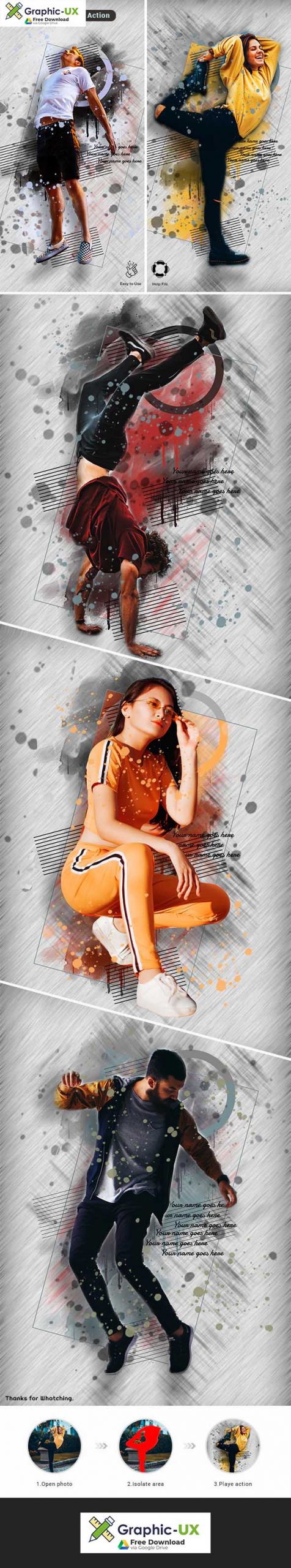 Painting Photoshop Action