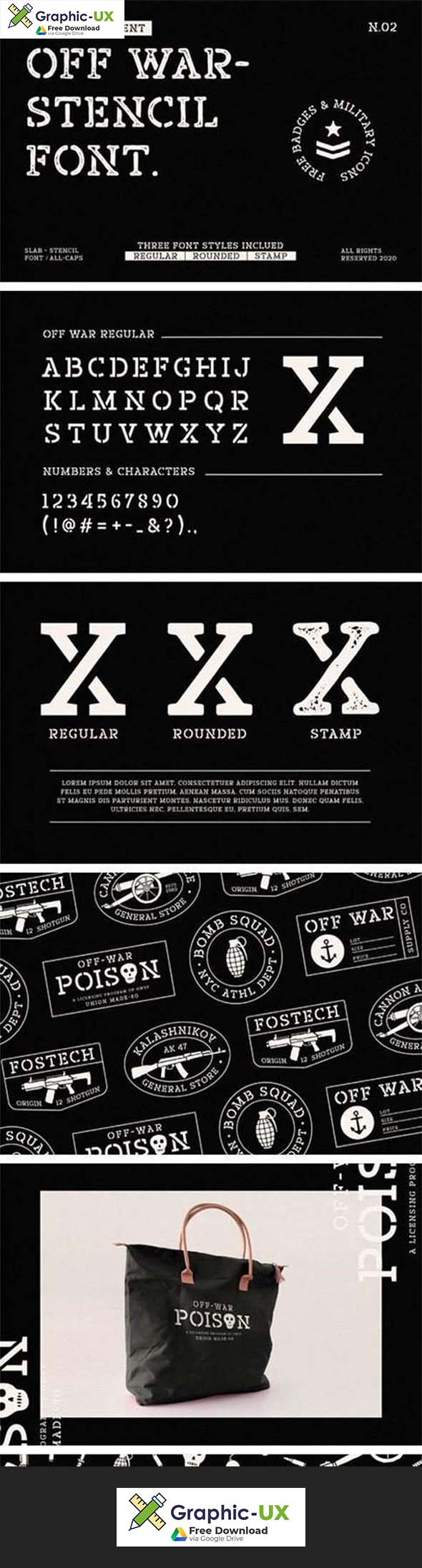 Off War Font